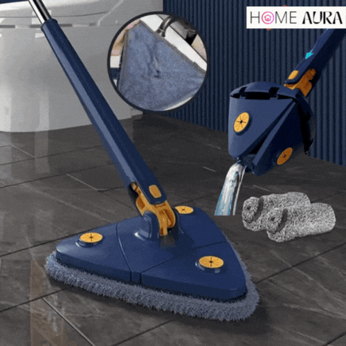 HOME AURA® TriSqueeze Mop